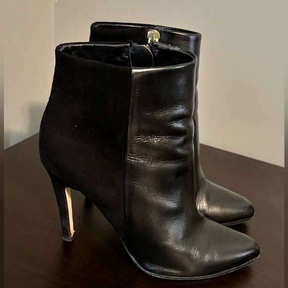 Club Monaco Leather Booties size 6.5 - Picture 1 of 4